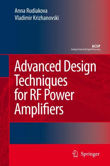 Cover of Advanced Design Techniques for RF Power Amplifiers