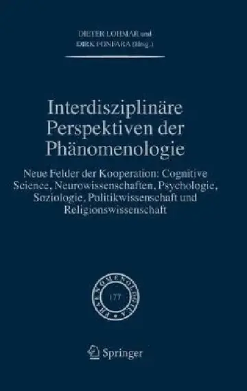 Cover of Interdisziplinäre Perspektiven Der Phänomenologie