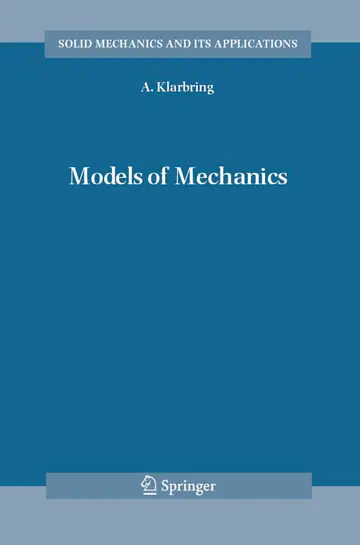 Cover of Models of Mechanics
