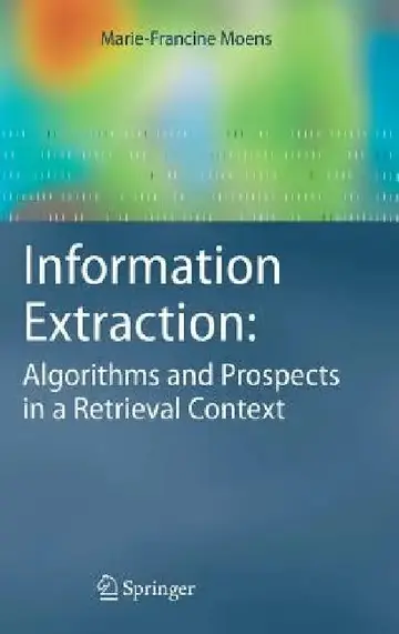Cover of Information Extraction