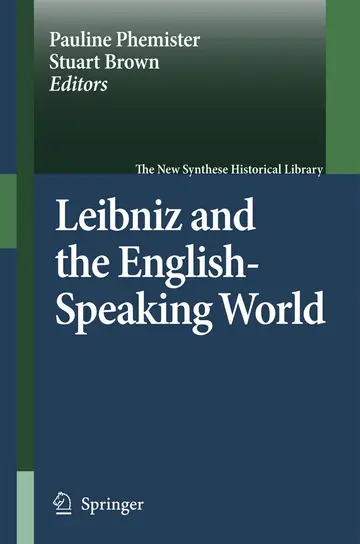 Cover of Leibniz and the English-Speaking World