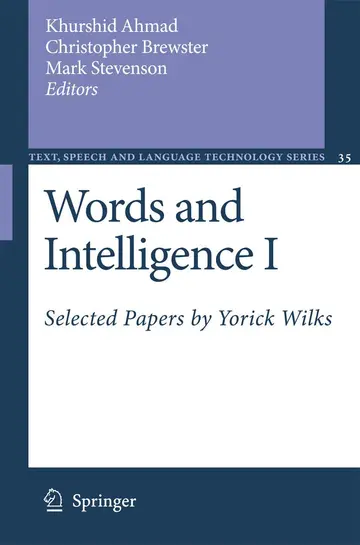 Cover of Words and Intelligence I