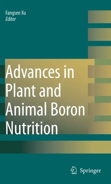 Cover of Advances in Plant and Animal Boron Nutrition