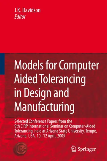 Cover of Models for Computer Aided Tolerancing in Design and Manufacturing