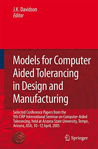 Cover of Models for Computer Aided Tolerancing in Design and Manufacturing
