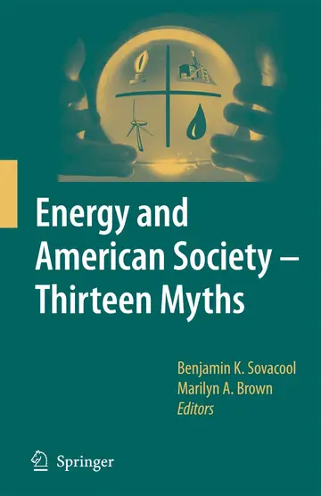 Cover of Energy and American Society – Thirteen Myths