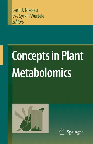 Cover of Concepts in Plant Metabolomics