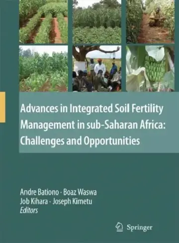 Cover of Advances in Integrated Soil Fertility Management in sub-Saharan Africa