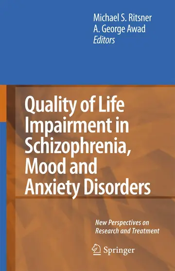 Cover of Quality of Life Impairment in Schizophrenia, Mood and Anxiety Disorders
