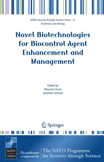 Cover of Novel Biotechnologies for Biocontrol Agent Enhancement and Management