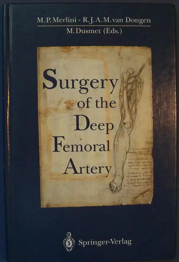 Cover of Surgery of the Deep Femoral Artery