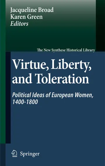 Cover of Virtue, Liberty, and Toleration