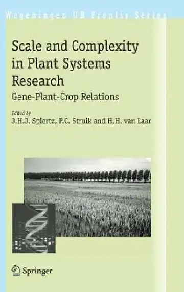 Cover of Scale and Complexity in Plant Systems Research