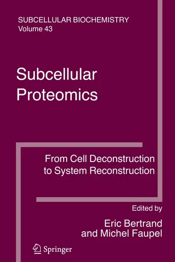 Cover of Subcellular Proteomics