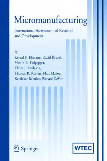 Cover of Micromanufacturing