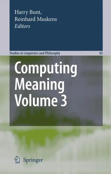 Cover of Computing Meaning