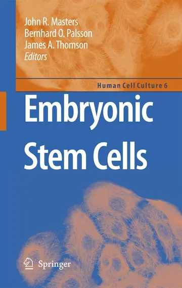 Cover of Embryonic Stem Cells