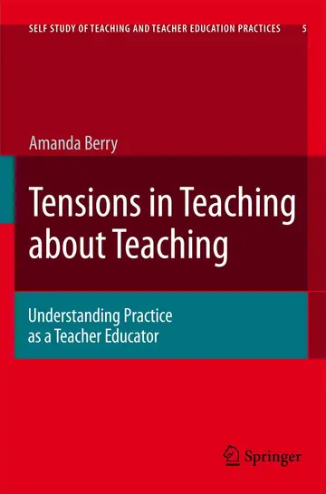 Cover of Tensions in Teaching about Teaching