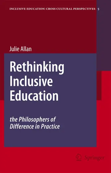 Cover of Rethinking Inclusive Education