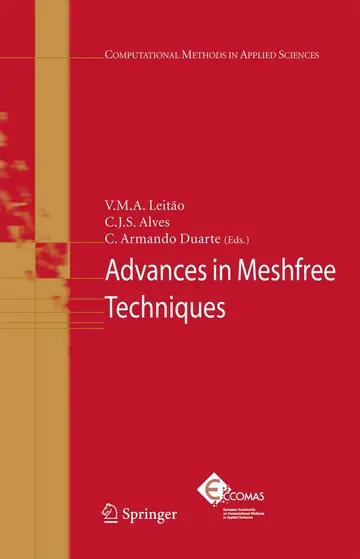 Cover of Advances in Meshfree Techniques