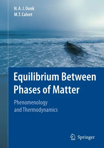 Cover of Equilibrium Between Phases of Matter
