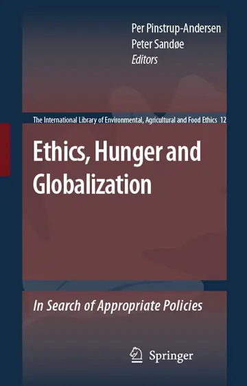 Cover of Ethics, Hunger and Globalization