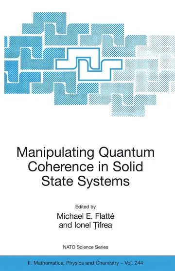 Cover of Manipulating Quantum Coherence in Solid State Systems