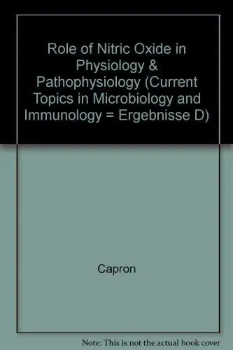 Cover of The Role of Nitric Oxide in Physiology and Pathophysiology