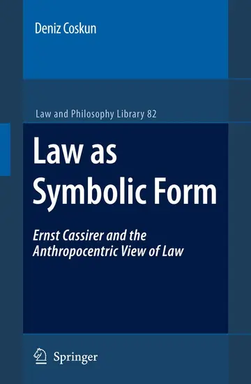 Cover of Law as Symbolic Form