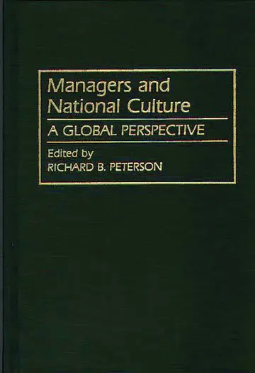 Cover of Managers and National Culture