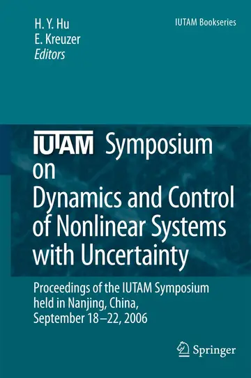 Cover of Iutam Symposium on Dynamics and Control of Nonlinear Systems with Uncertainty