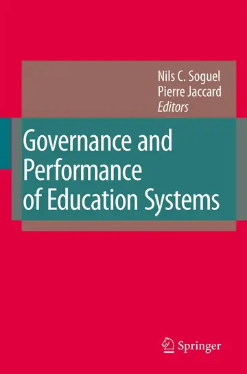 Cover of Governance and Performance of Education Systems