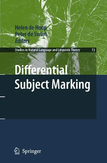 Cover of Differential Subject Marking
