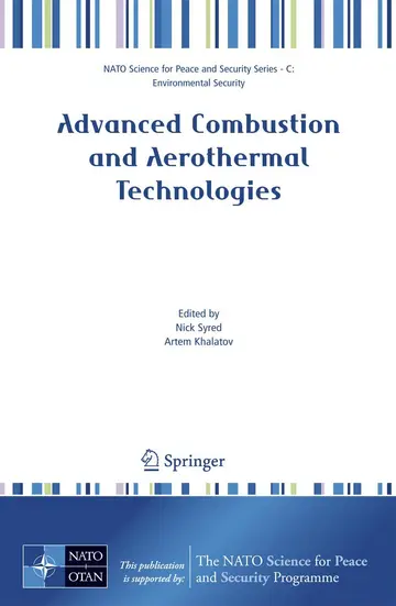 Cover of Advanced Combustion and Aerothermal Technologies