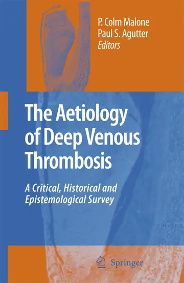 Cover of The Aetiology of Deep Venous Thrombosis (hb)