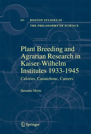 Cover of Plant Breeding and Agrarian Research in Kaiser-Wilhelm-Institutes 1933-1945
