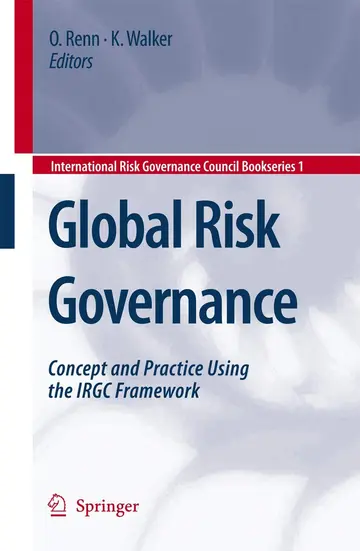 Cover of Global Risk Governance