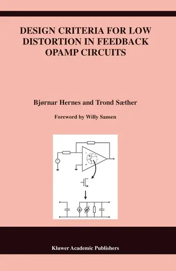 Cover of Design Criteria for Low Distortion in Feedback Opamp Circuits