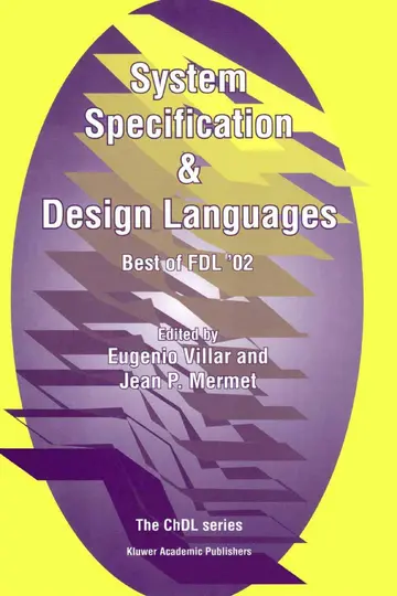 Cover of System Specification & Design Languages