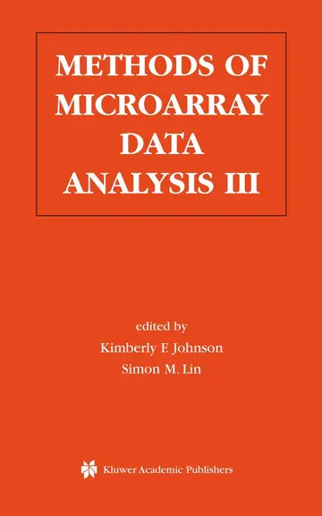 Cover of Methods of Microarray Data Analysis III