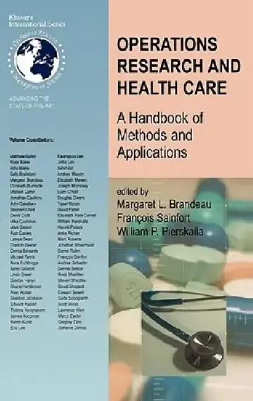 Cover of Operations Research and Health Care