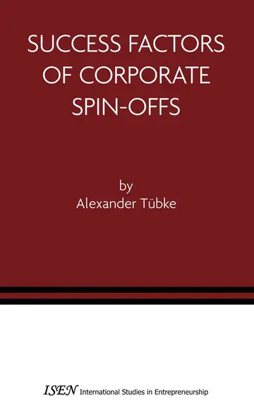 Cover of Success Factors of Corporate Spin-Offs