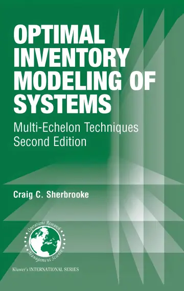 Cover of Optimal Inventory Modeling of Systems