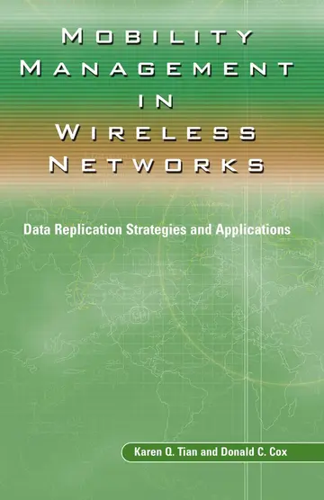 Cover of Mobility Management in Wireless Networks