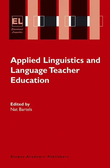 Cover of Applied Linguistics and Language Teacher Education