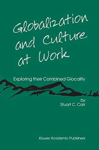 Cover of Globalization and Culture at Work