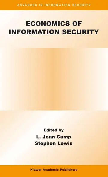 Cover of Economics of Information Security