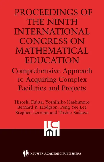 Cover of Proceedings of the Ninth International Congress on Mathematical Education