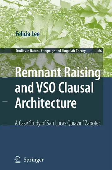 Cover of Remnant Raising and VSO Clausal Architecture
