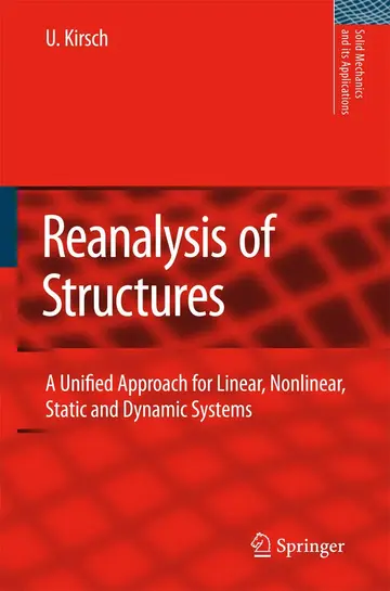 Cover of Reanalysis of Structures